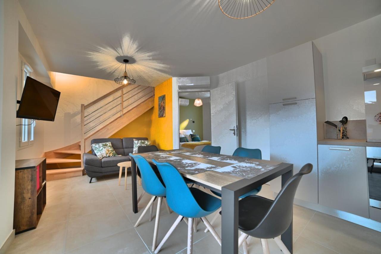 Le Pacha Maison Avec Piscine/Parking/Wifi/Plages 5Kms 莱马特 外观 照片
