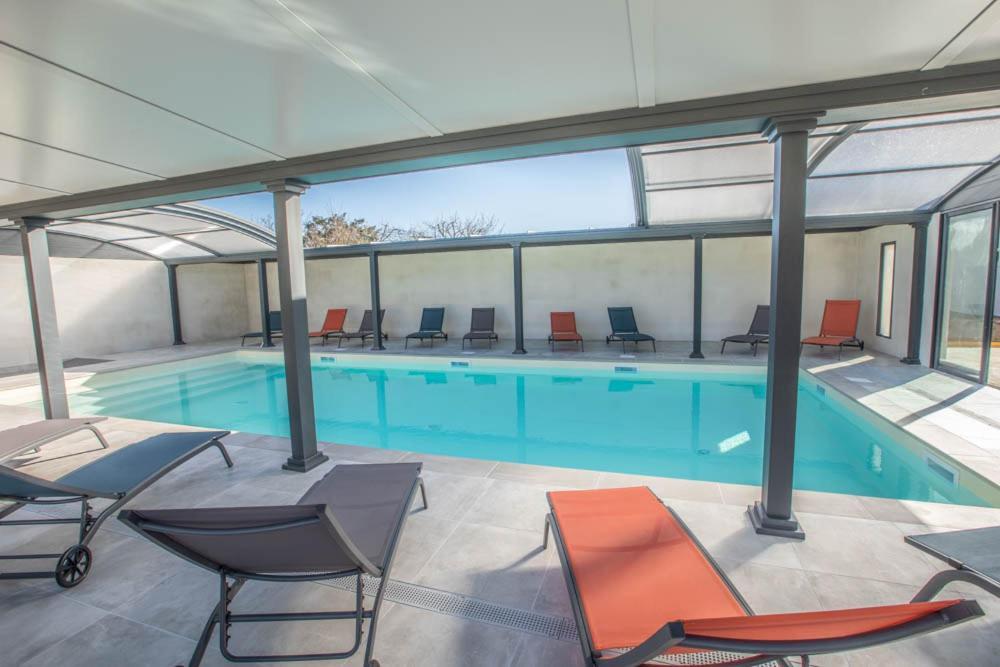 Le Pacha Maison Avec Piscine/Parking/Wifi/Plages 5Kms 莱马特 外观 照片
