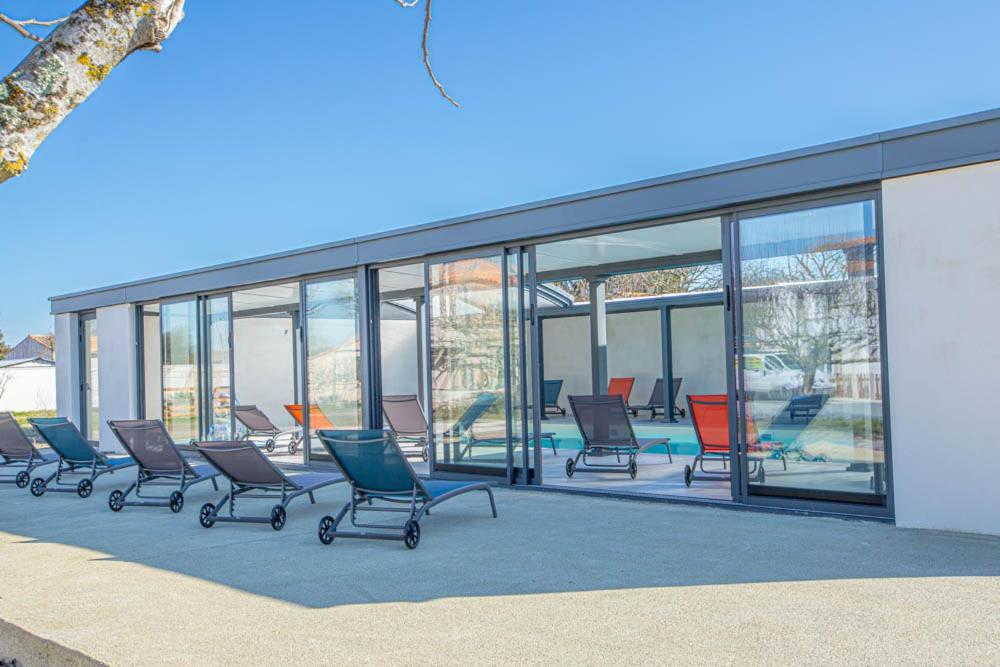Le Pacha Maison Avec Piscine/Parking/Wifi/Plages 5Kms 莱马特 外观 照片