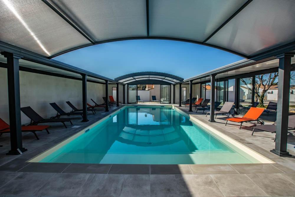 Le Pacha Maison Avec Piscine/Parking/Wifi/Plages 5Kms 莱马特 外观 照片